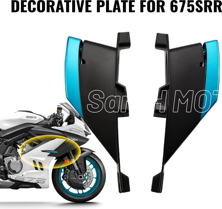 NONE Fixed Wing left and Right Mounting Seat Fixed Wing Slider For CFMOTO 675SR 675SRR 675SR-R 675SS CF650-10 Motorcycle Original