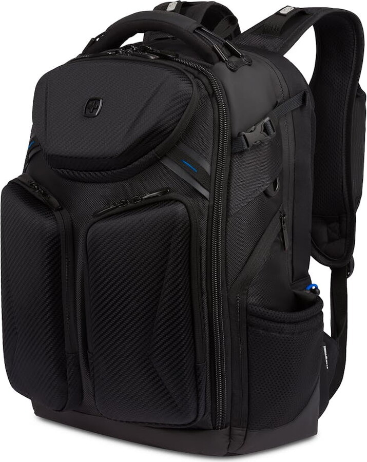 Wenger 2910203410 Swissgear 2910 Usb Gaming Bckpkcase Black Fits Up To A 17in Backpack