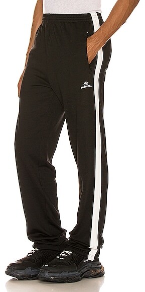 Balenciaga Tracksuit Pants in Black - ShopStyle