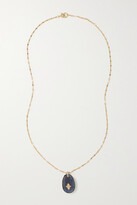Thumbnail for your product : Pascale Monvoisin Gaia N°1 9 And 14-karat Gold, Iolite And Diamond Necklace - One size
