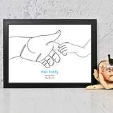 Thumbnail for your product : Adam Regester Design Hello Daddy Personalised Print