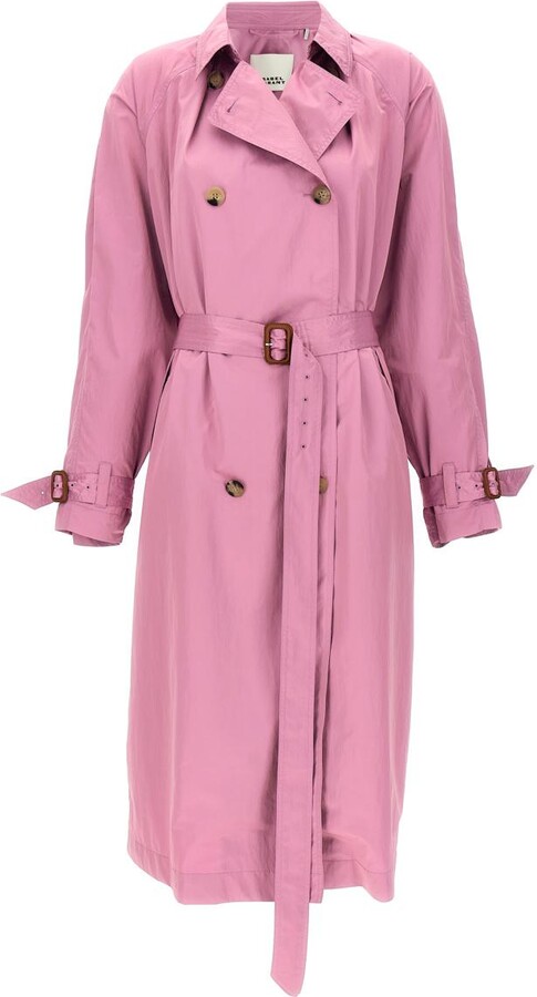 Isabel Marant 'Edenna' trench coat - ShopStyle