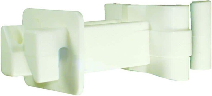 Field Guardian T-Post - 3 in. Polywire/Wire Extension Insulator - White
