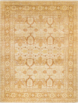 Isabelline Caline One-of-a-Kind Hand-Knotted New Age 9' x 11'9\