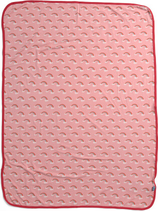 TJMAXX Strawberry Rainbows Baby Blanket, Spandex/Viscose