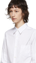 Thumbnail for your product : Comme des Garçons Comme des Garçons White Broad Ruffle Cuffs Shirt
