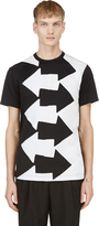 Thumbnail for your product : Comme des Garcons Homme Plus Black & White Arrow T-Shirt