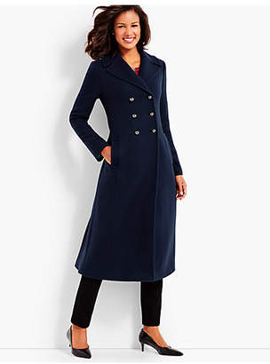 Talbots Cashmere Officer's Coat