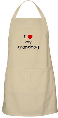 CafePress - I Love My Granddog Apron - Kitchen Apron with Pockets, Grilling Apron or Baking Apron