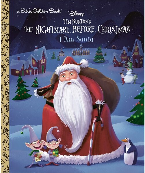 Random House IAmSantaClaus(DisneyTimBurton'stheNightmareBeforeChristmas)-(LittleGoldenBook)byMatthewJGilbert(Hardcover)
