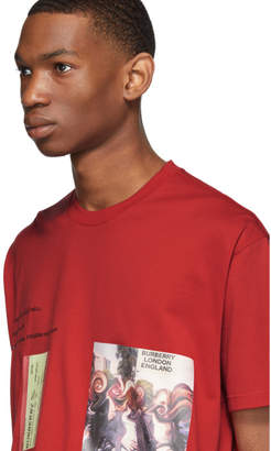 Burberry Red Women T-Shirt
