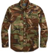 Thumbnail for your product : Ralph Lauren Classic Fit Camo Oxford Shirt