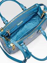 Thumbnail for your product : Prada Saffiano Lux Small Double-Zip Tote Bag