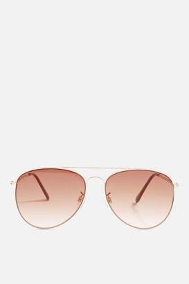 Topshop Flat Sunglasses