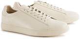 Thumbnail for your product : Reiss BRADLEY CLAE LEATHER SNEAKERS Light Khaki