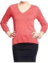Thumbnail for your product : Old Navy Women's Hi-Lo V-Neck Sweaters