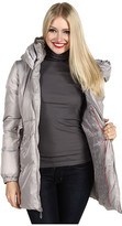 Thumbnail for your product : Ivanka Trump Faux Fur Collar Belted Down Coat