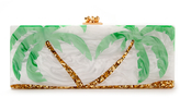 Thumbnail for your product : Flavia Edie Parker Palm Tree Clutch