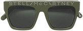 Thumbnail for your product : Stella McCartney Kids Large Logo Sunglasses