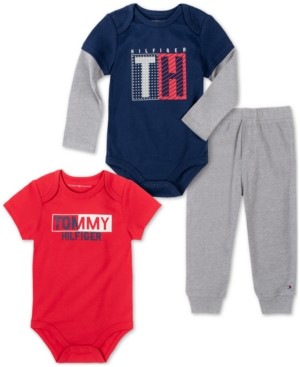tommy hilfiger baby boy sets