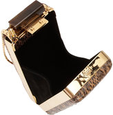 Thumbnail for your product : Lanvin Snakeskin North/South Minaudière