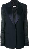 Thumbnail for your product : Maison Margiela textured sleeve blazer