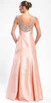 Thumbnail for your product : Sue Wong Satin trumpet evening dresses