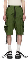 Thumbnail for your product : Unravel Green Cargo Shorts