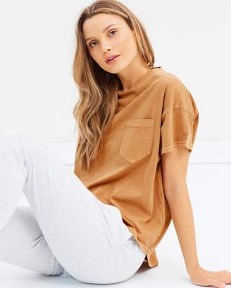 Nude Lucy Olson Washed Tee