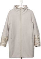 Thumbnail for your product : Herno Kids Layered Padded Coat