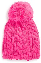 Thumbnail for your product : Brazen Peace of Cake 'Knitting Around' Pom Hat (Girls)