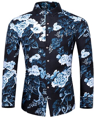 Mens Floral Shirts | Shop the world’s largest collection of fashion ...