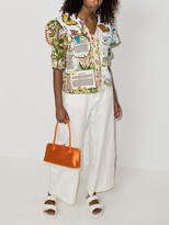 Thumbnail for your product : Chopova Lowena Floral-Print Puff-Sleeve Blouse