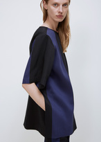 Thumbnail for your product : Ports 1961 blue and black colorblock stripe short sleeve top