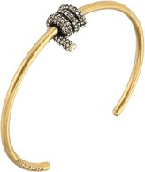 Thumbnail for your product : Marc Jacobs Pave Twisted Cuff Bracelet