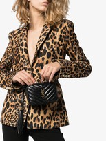 Thumbnail for your product : Saint Laurent Lou monogram-embellished leather belt bag