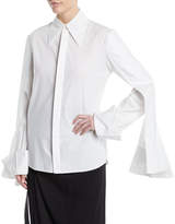 Thumbnail for your product : Awake 3-Sleeve Point-Collar Button-Down Cotton Shirt
