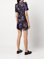Thumbnail for your product : Baum und Pferdgarten Floral-Print Pointed-Collar Dress