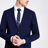 Thumbnail for your product : River Island Navy skinny suit jacket