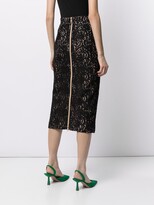 Thumbnail for your product : No.21 Lace-Layered Pencil Skirt