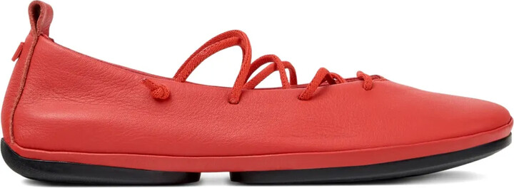 Camper Right Nina leather ballet flats