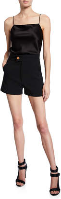 Alice + Olivia Bradwin High-Waist Shorts
