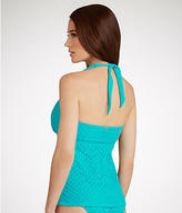 Thumbnail for your product : Sunsets Separates Sunsets Nautical Net Halter Tankini Top D-DD Cups
