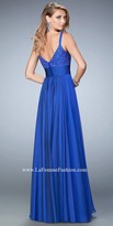 Thumbnail for your product : La Femme Marianne Embellished Empire Prom Dress