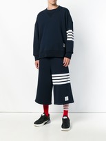 Thumbnail for your product : Thom Browne 4-Bar Oversized Sweatshirt