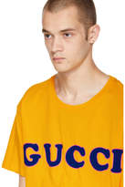 Thumbnail for your product : Gucci Yellow Logo Baby T-Shirt