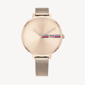 tommy hilfiger mesh strap watch