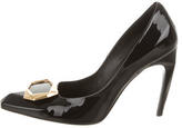 Thumbnail for your product : Roger Vivier Patent Leather Buckle Pumps