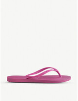 Thumbnail for your product : Havaianas Logo-embossed rubber flip-flops