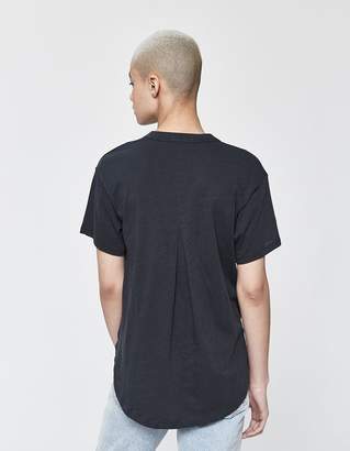 Which We Want Florence Short Sleeve Tee in Charcoal